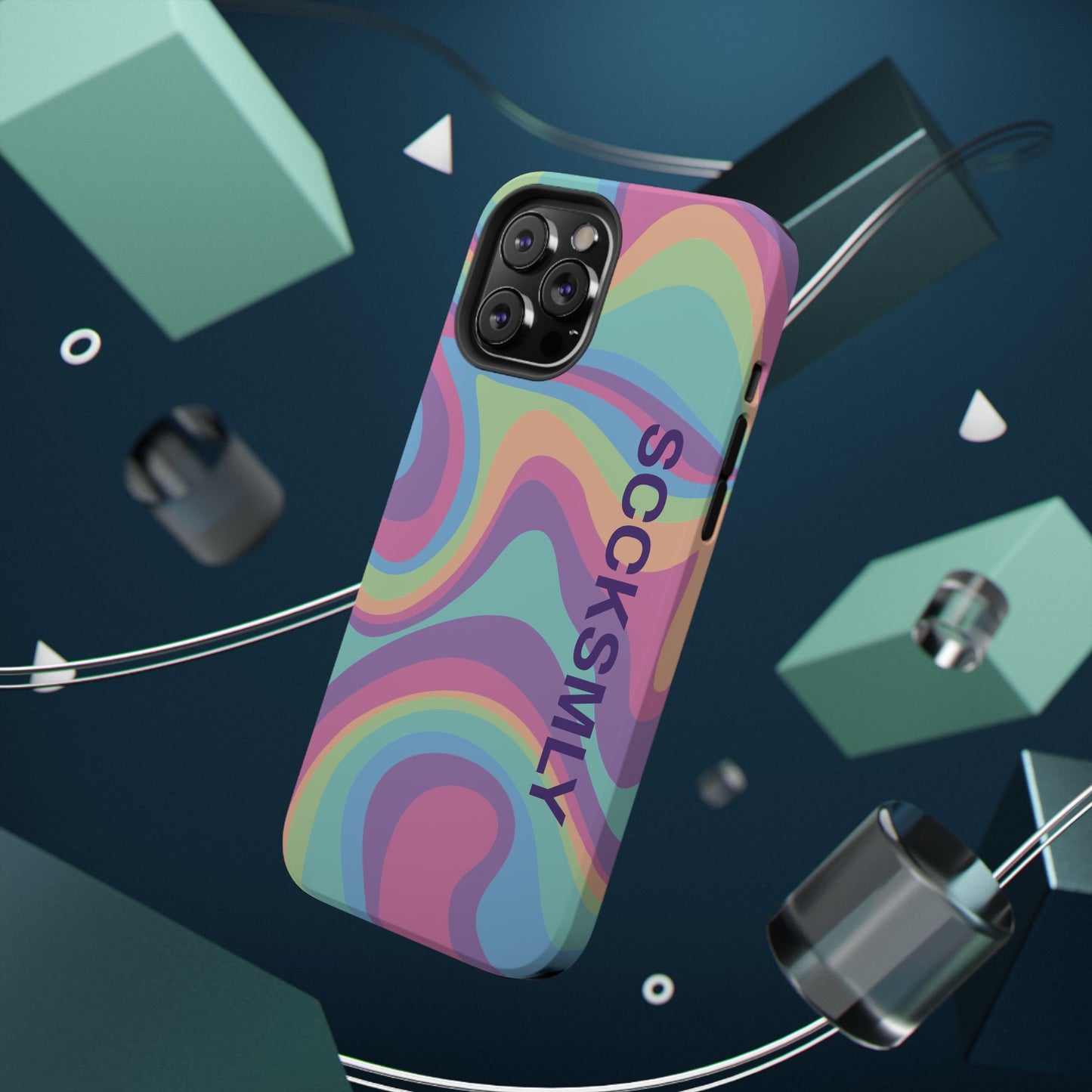 Pastel Swirl Phone Case for "IOS or Apple"