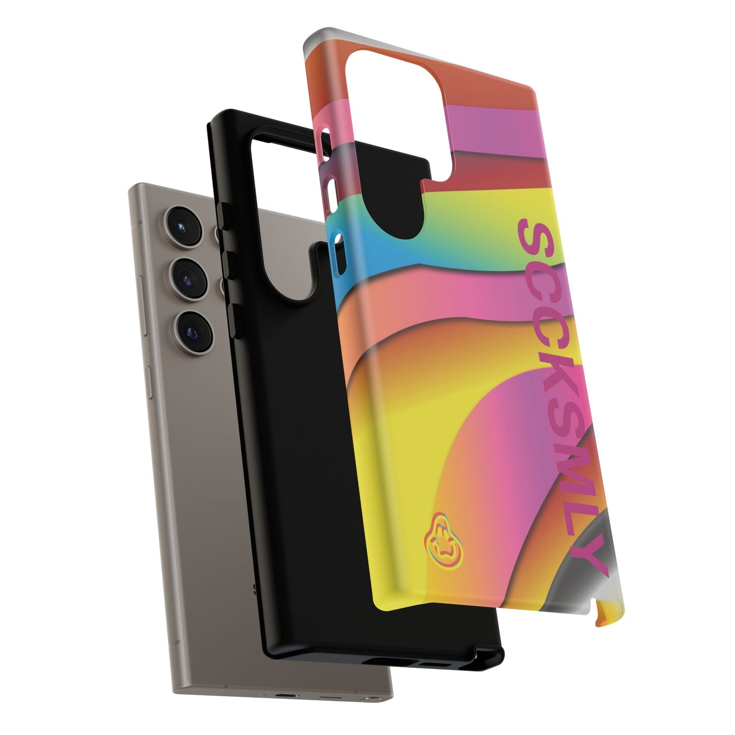 Modern Retro Rainbow Phone Case for Samsung