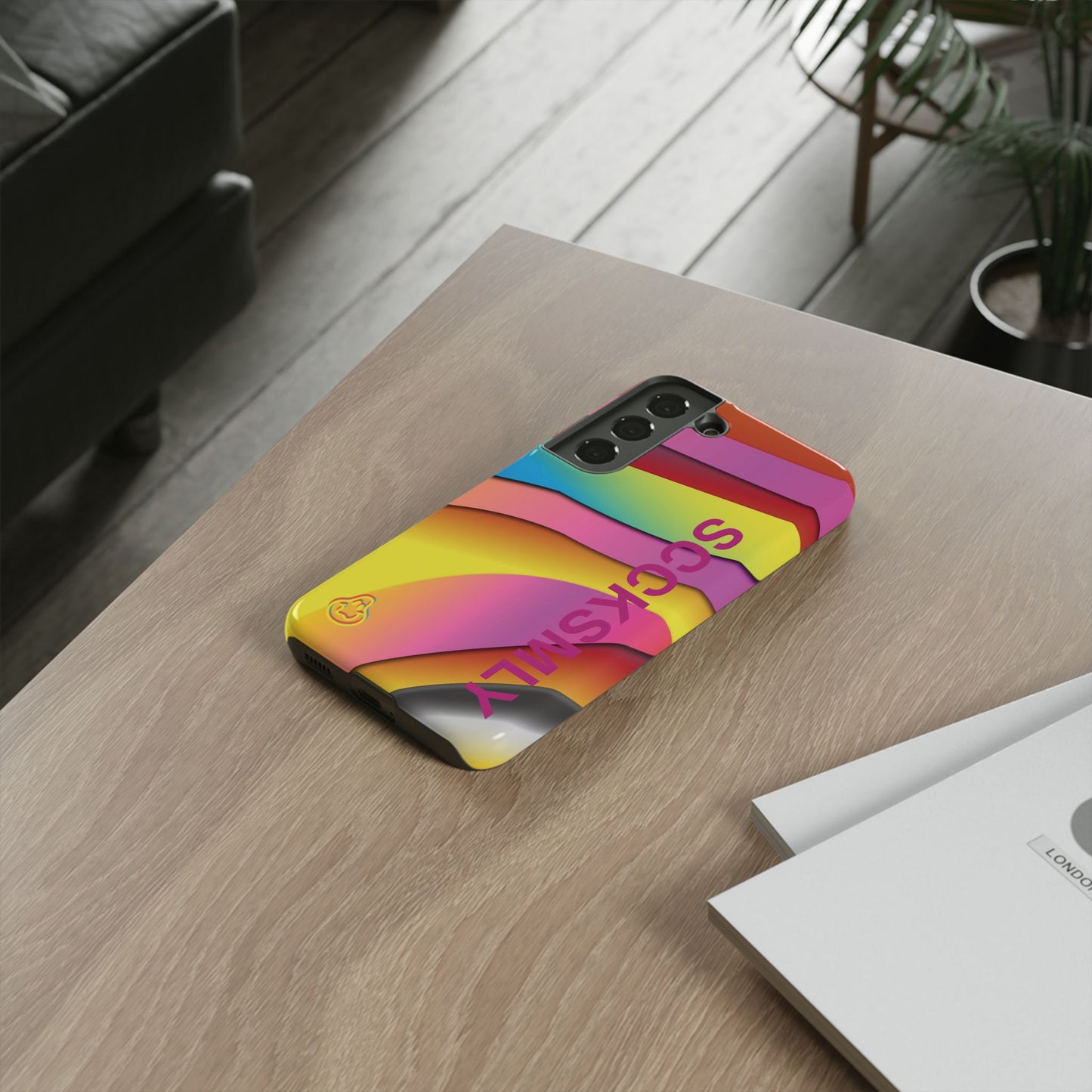 Modern Retro Rainbow Phone Case for Samsung