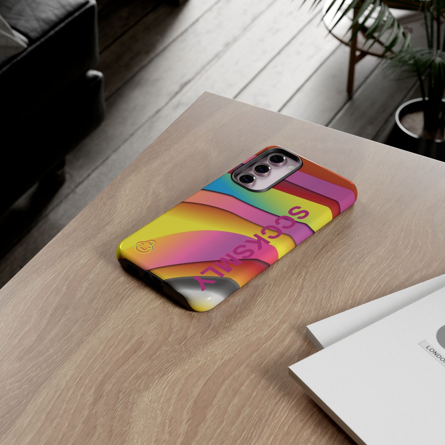 Modern Retro Rainbow Phone Case for Samsung