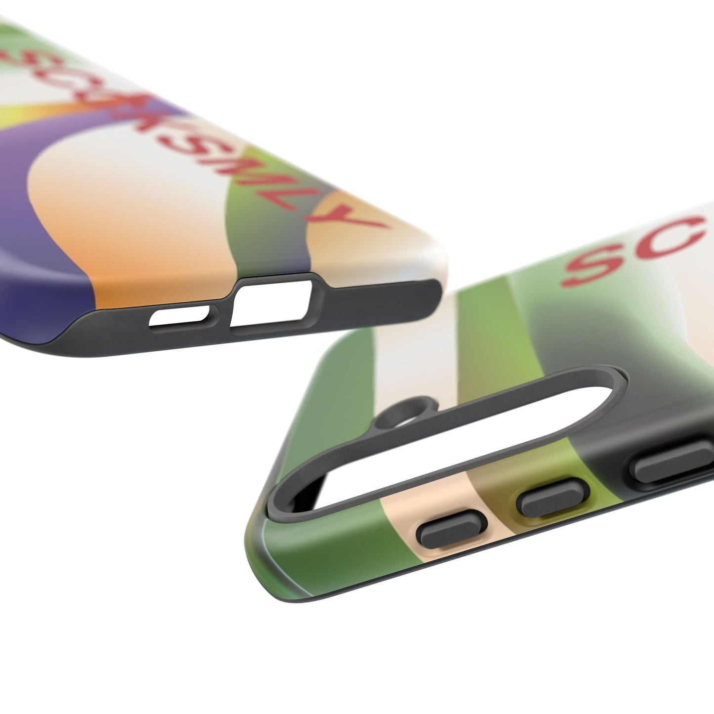Green Waves Phone Case for Samsung