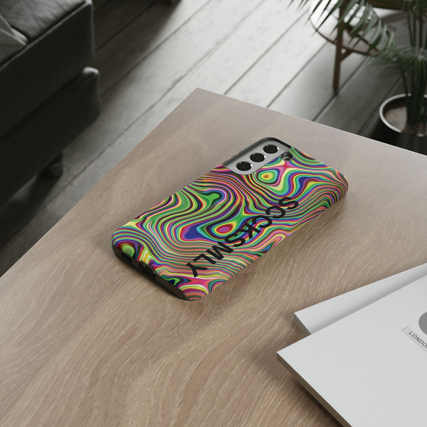 Acid Swirl Phone Case for Samsung