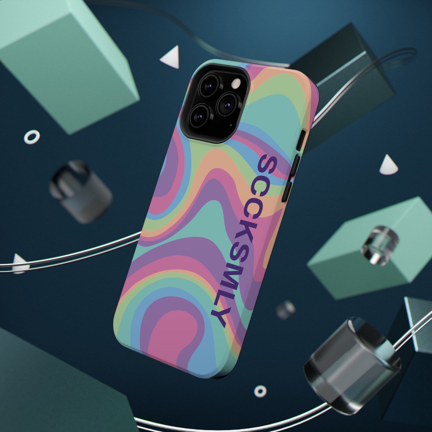 Pastel Swirl Phone Case for "IOS or Apple"