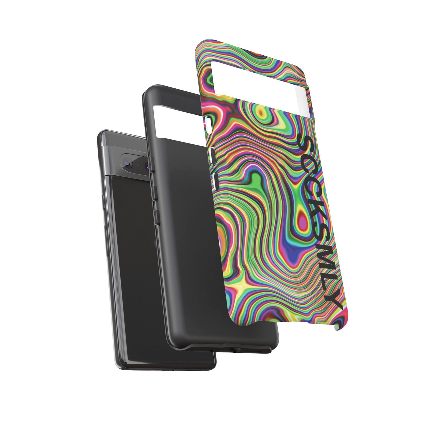 Acid Swirl Phone Case for Google Pixel