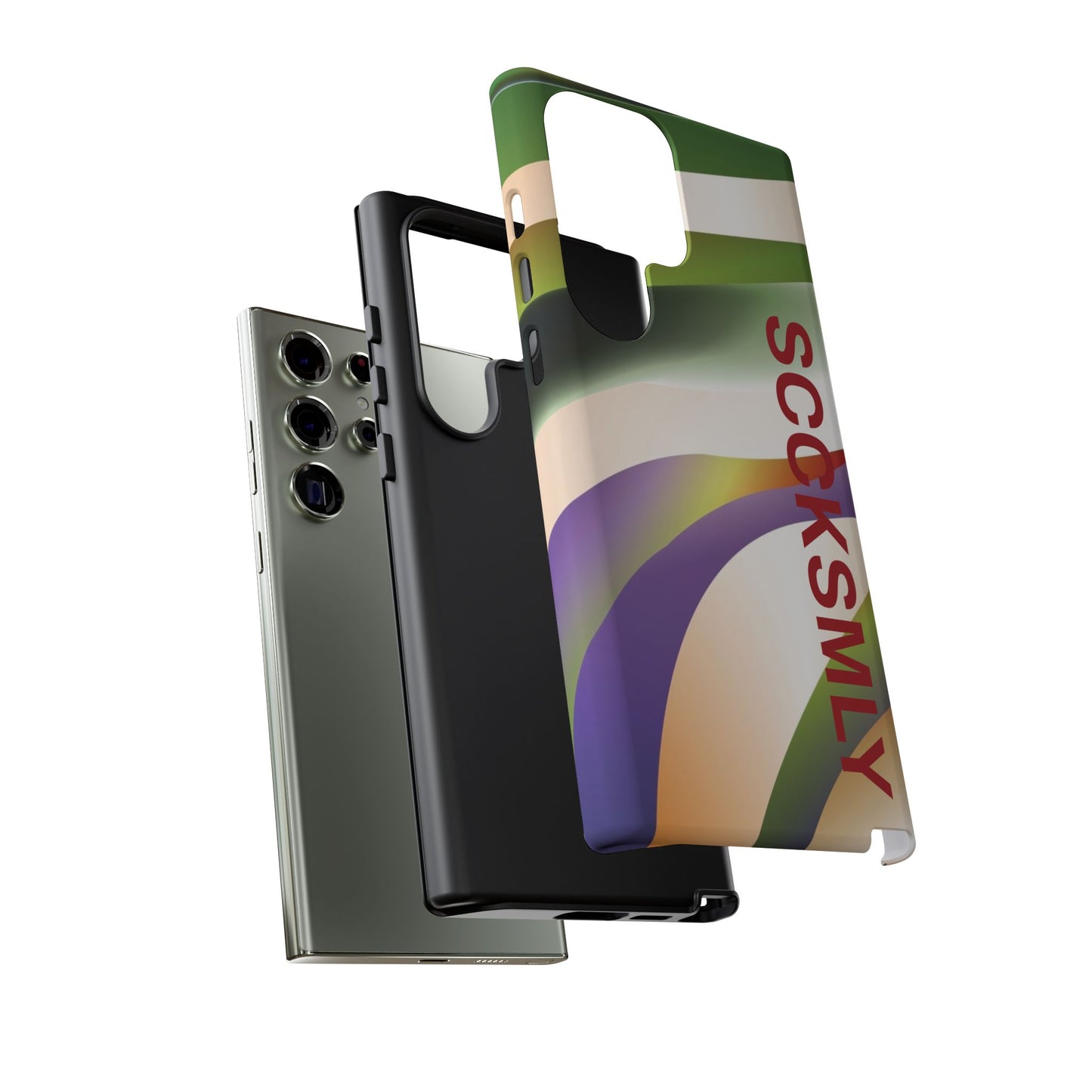 Green Waves Phone Case for Samsung
