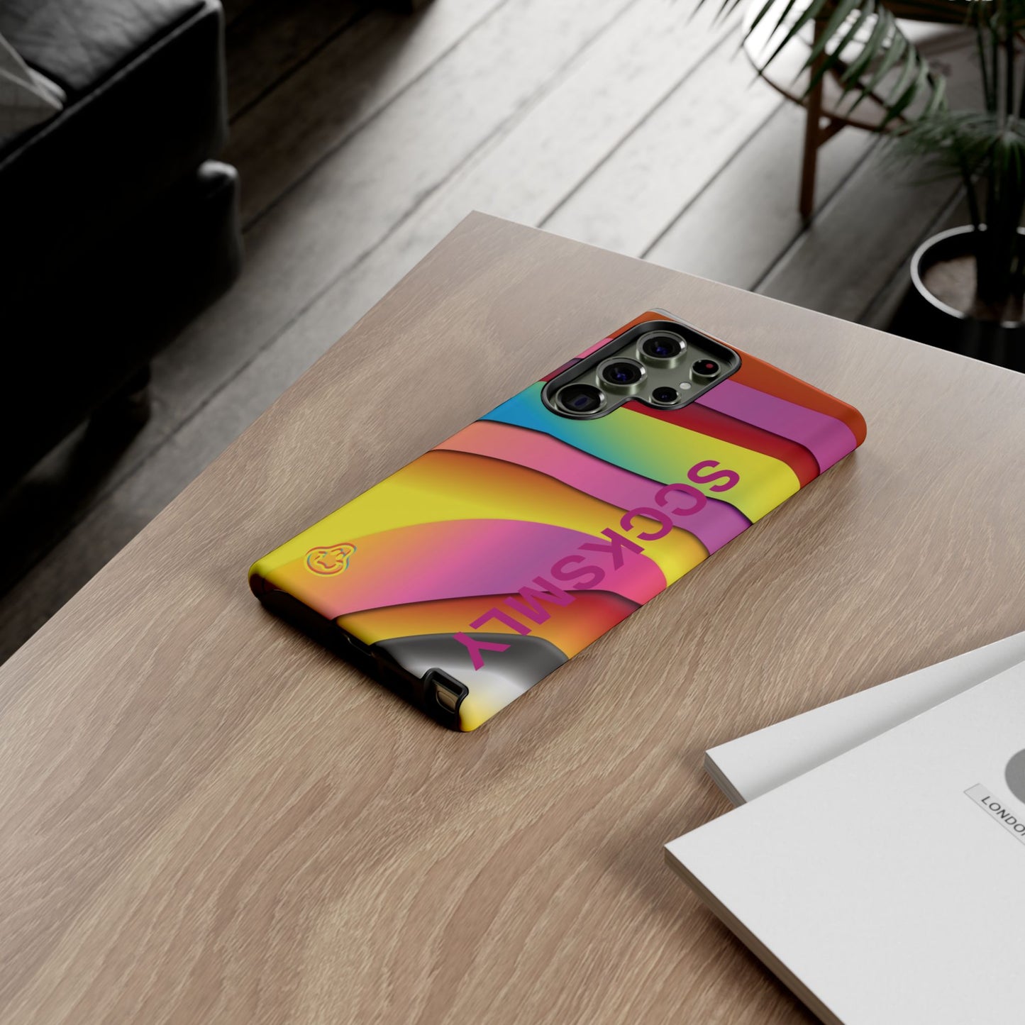 Modern Retro Rainbow Phone Case for Samsung