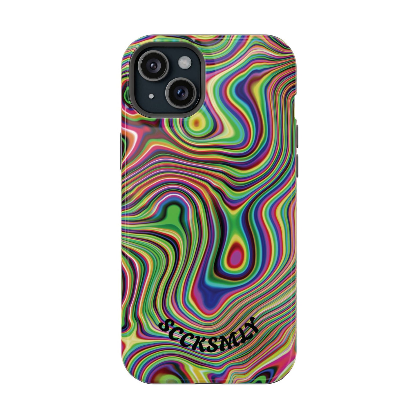 Acid Swirl Phone Case for "IOS or Apple"