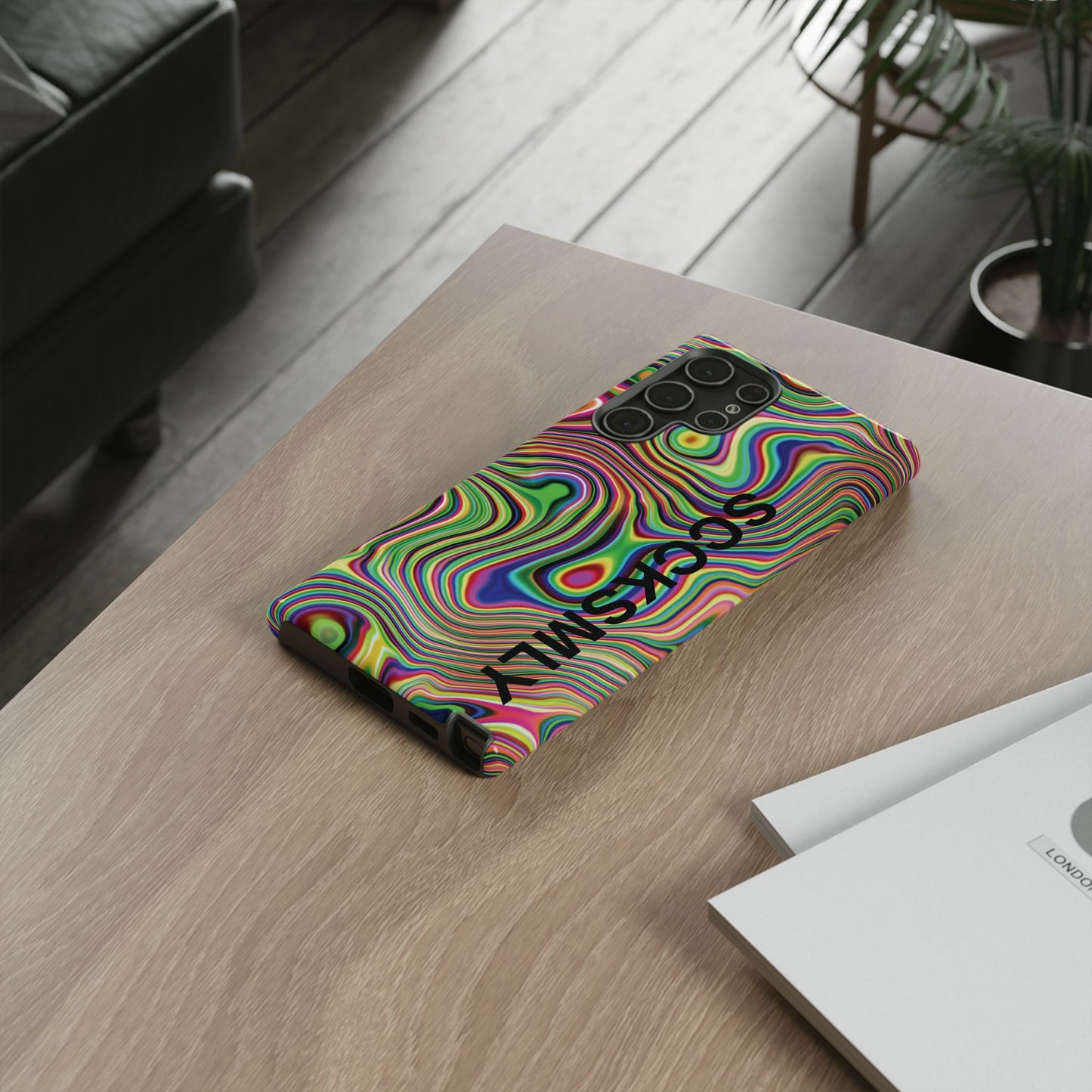 Acid Swirl Phone Case for Samsung