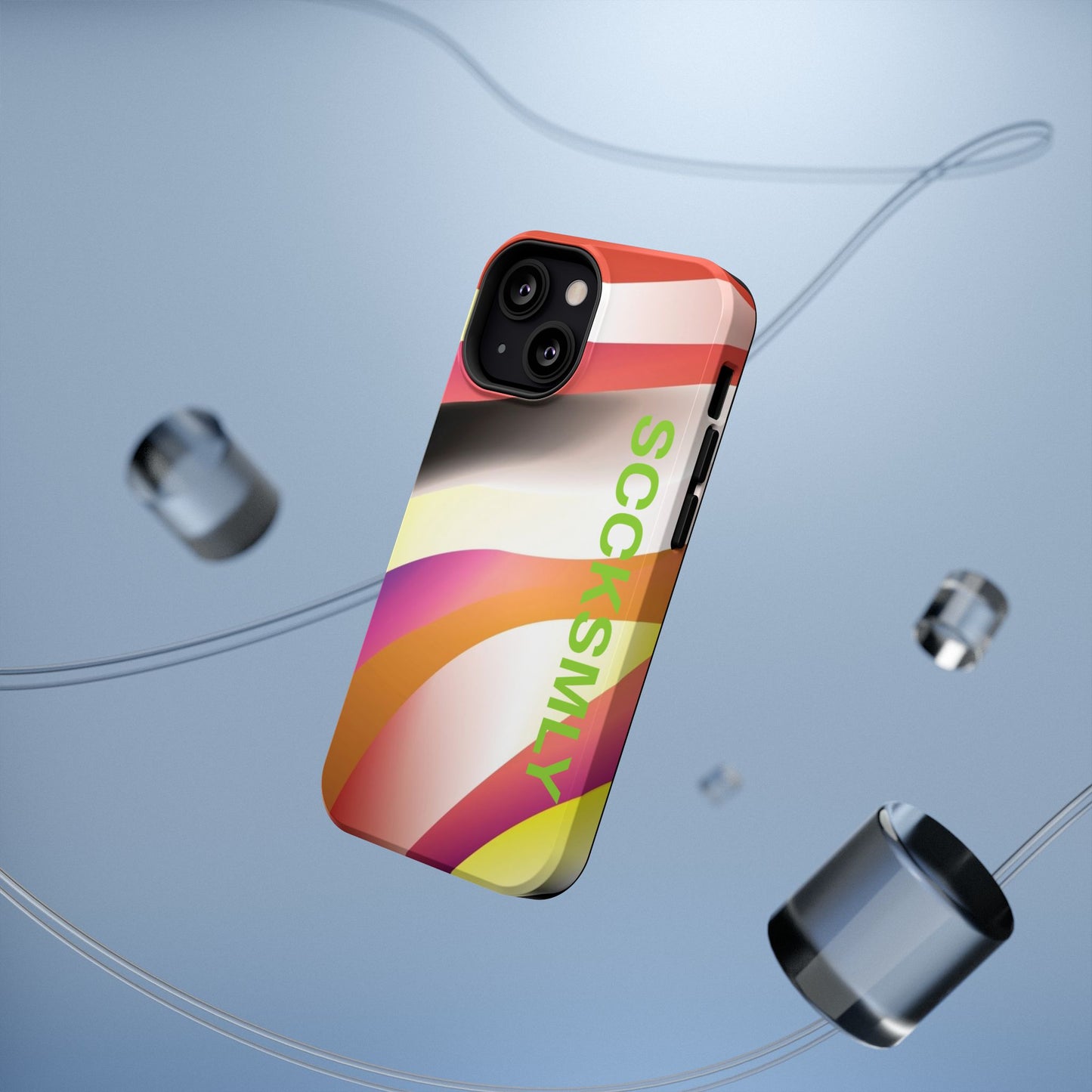 Neutral Waves Phone Case for "IOS or Apple"