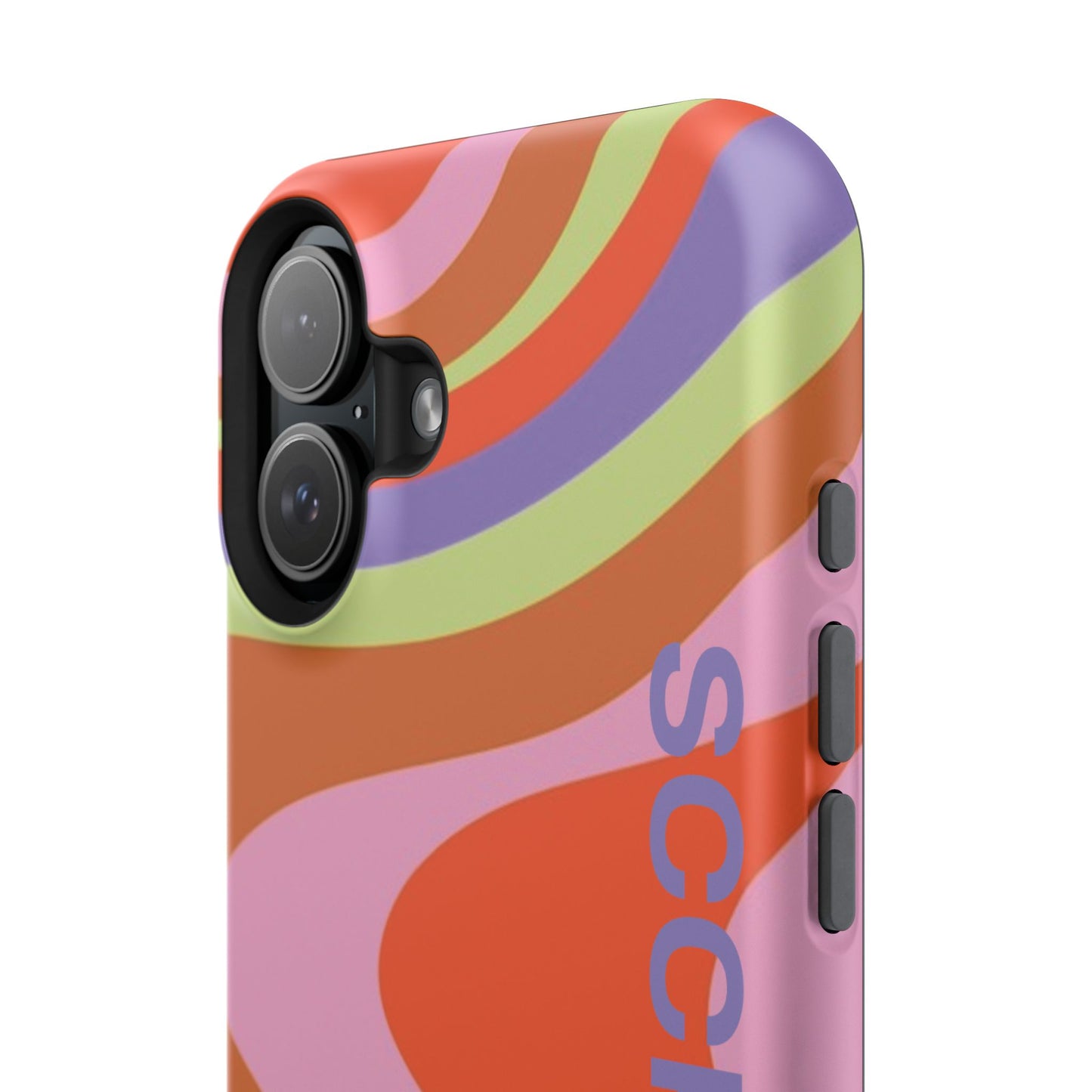 Curvy Swirl Phone Case for "IOS or Apple"
