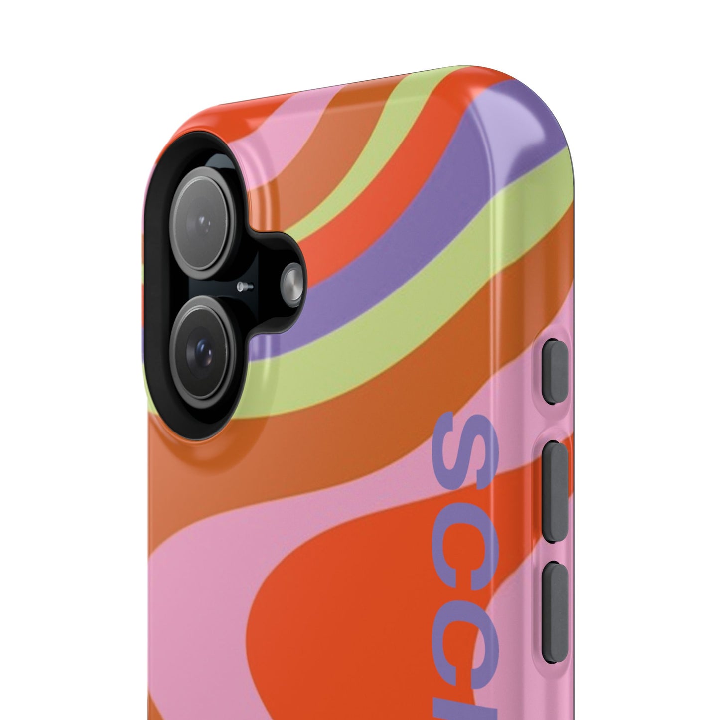 Curvy Swirl Phone Case for "IOS or Apple"