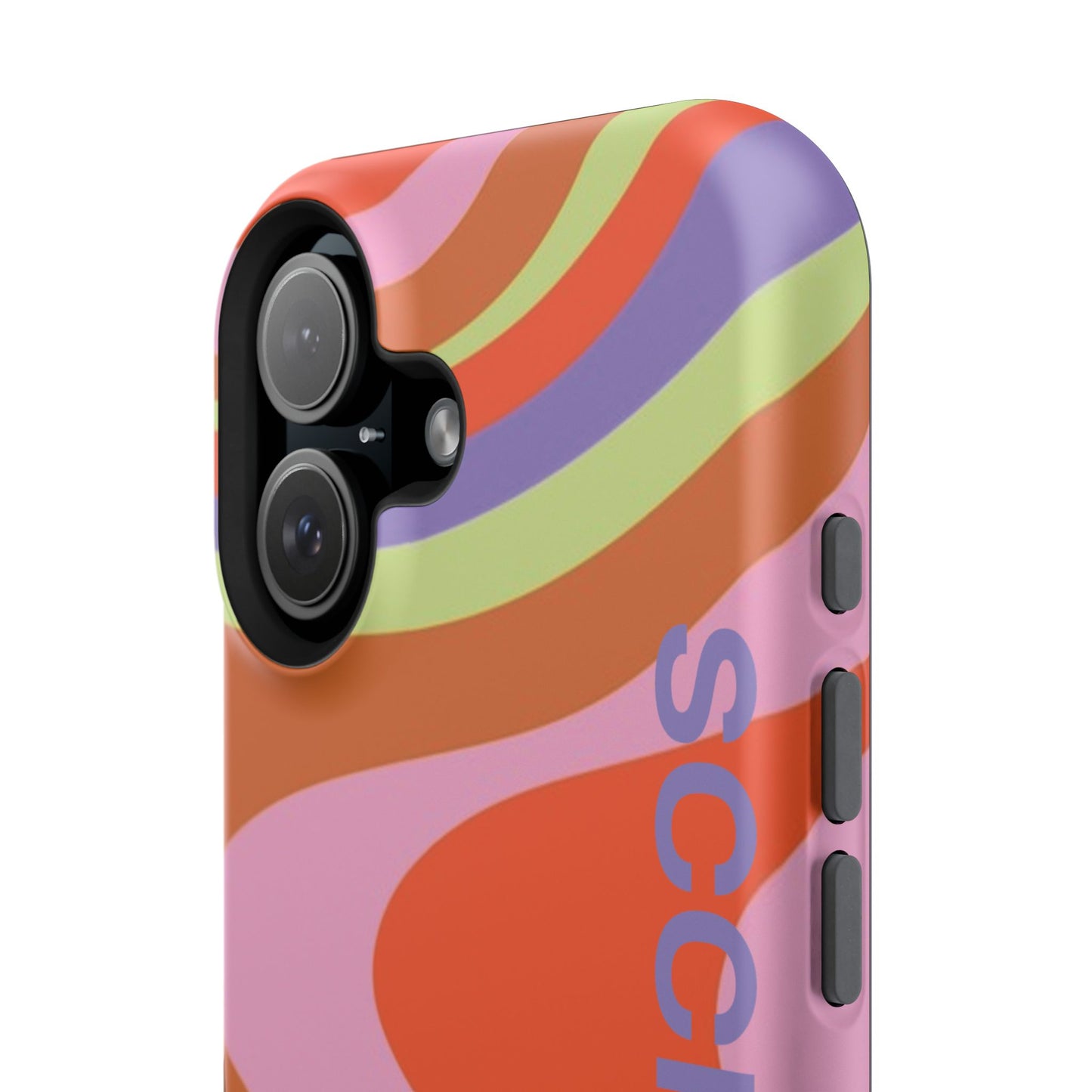Curvy Swirl Phone Case for "IOS or Apple"