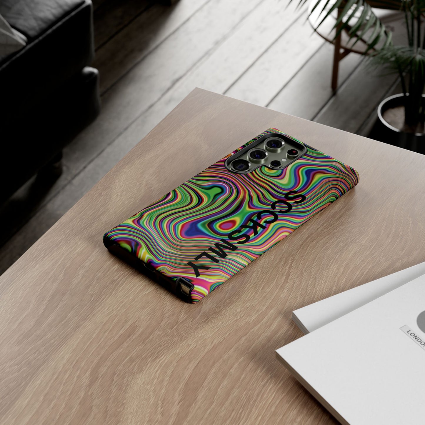 Acid Swirl Phone Case for Samsung