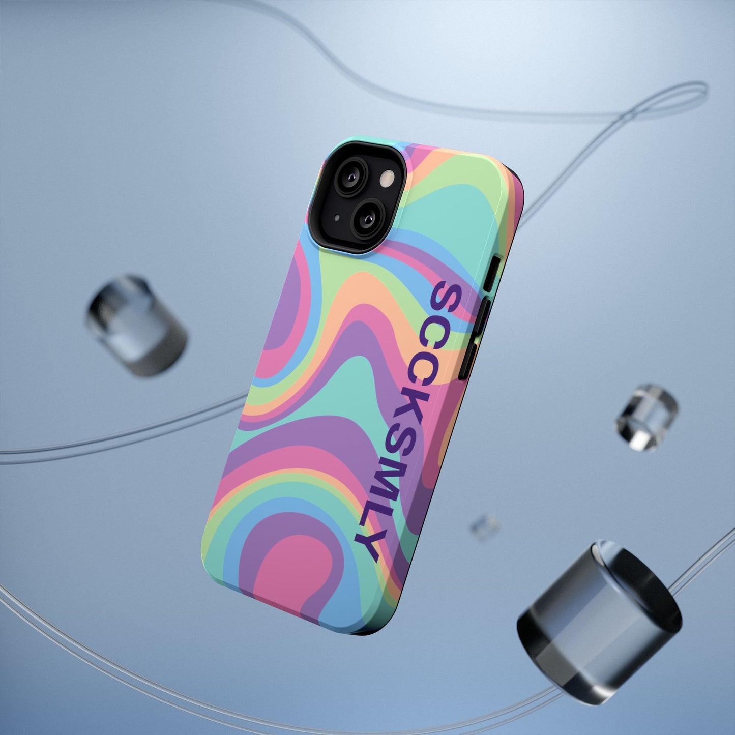 Pastel Swirl Phone Case for "IOS or Apple"