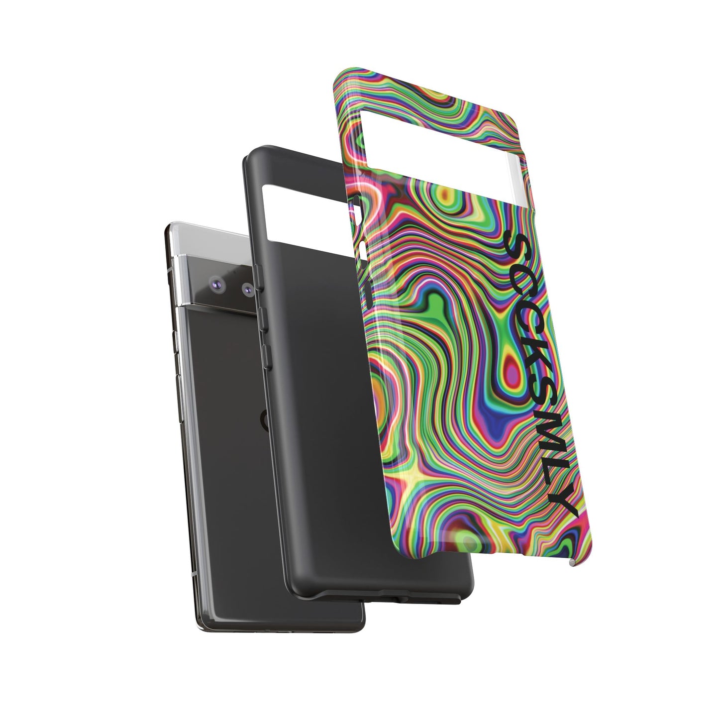 Acid Swirl Phone Case for Google Pixel