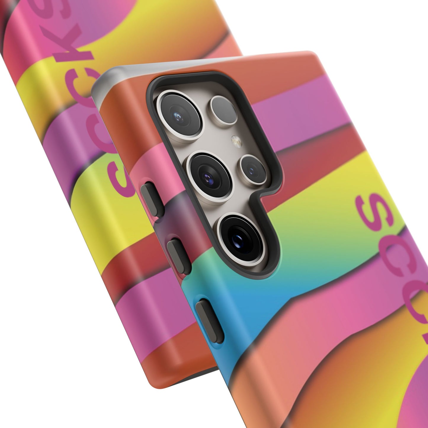 Modern Retro Rainbow Phone Case for Samsung