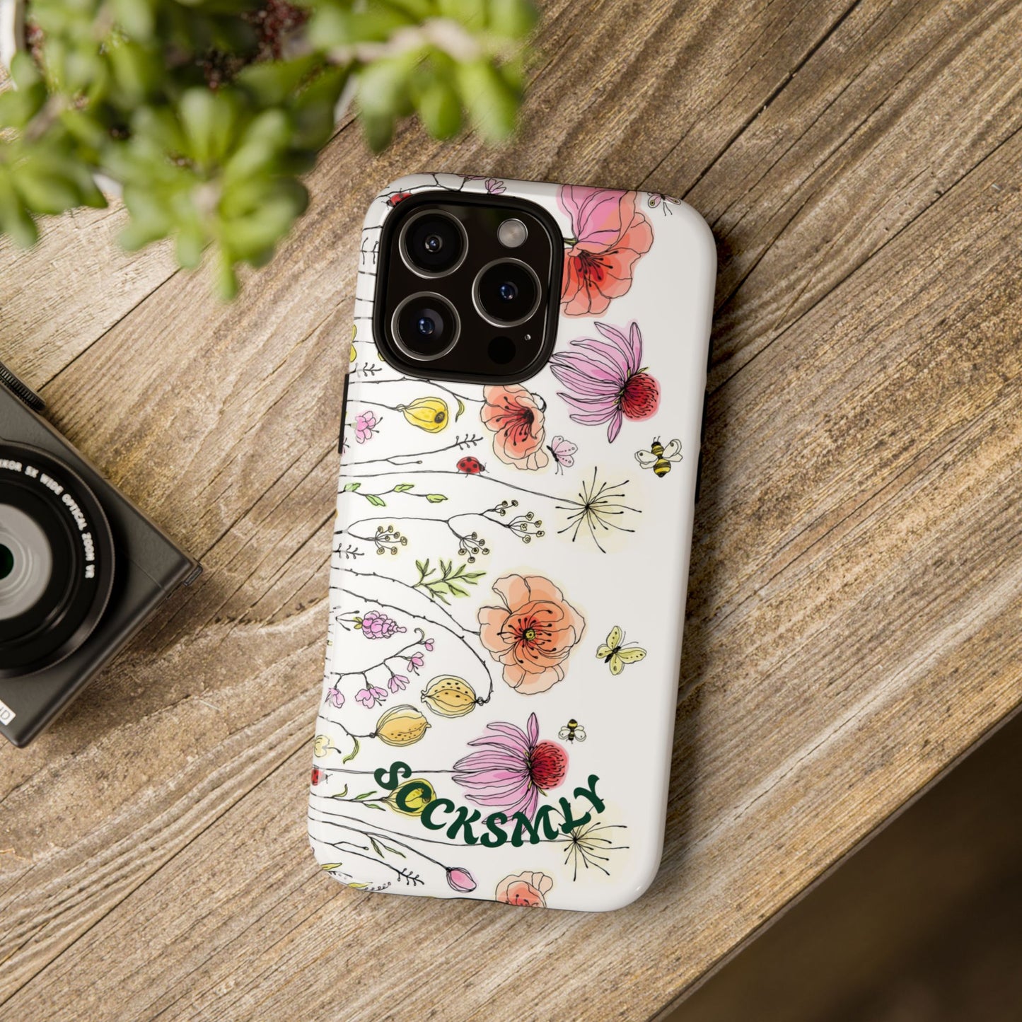 Wonderful Garden Tough Phone Case for Apple
