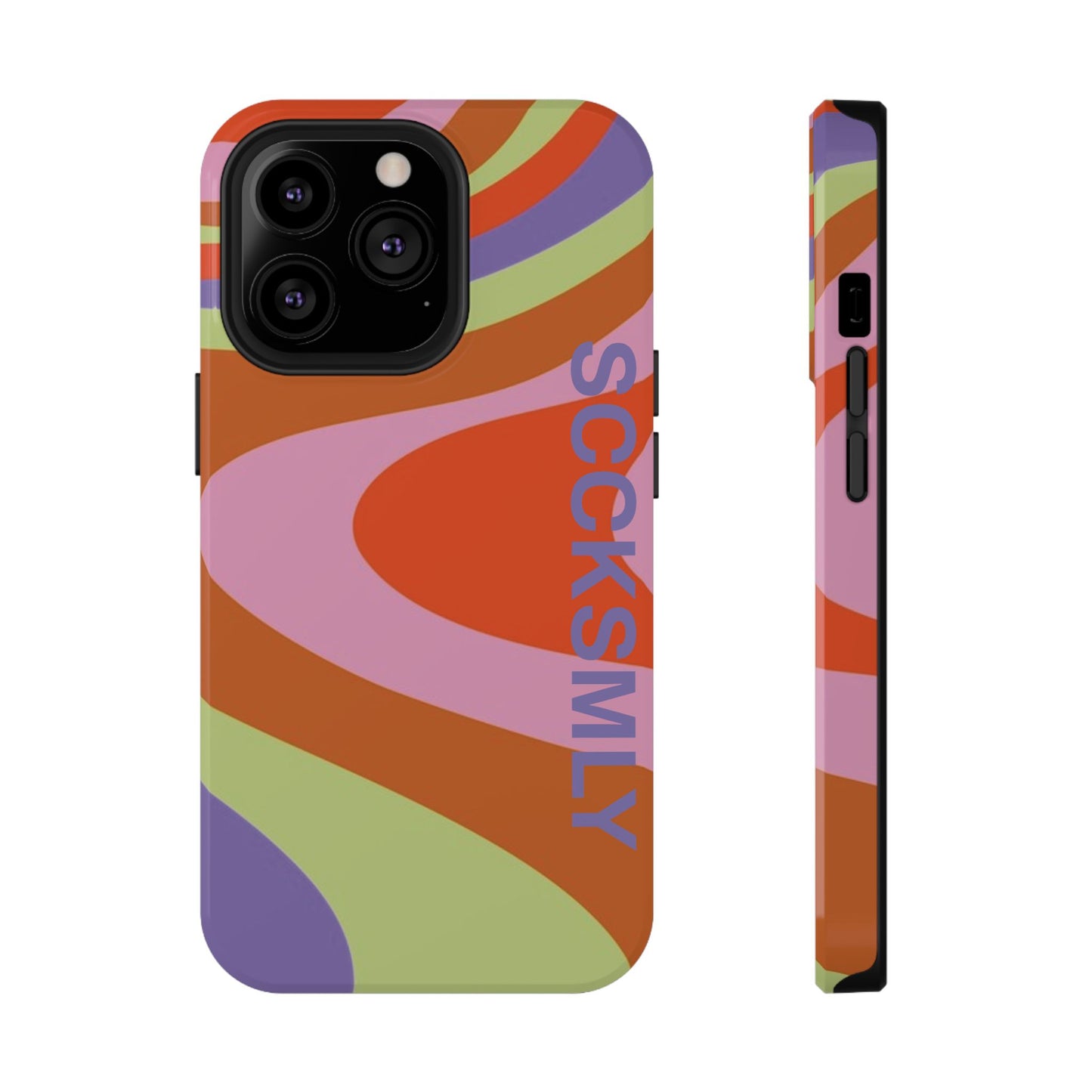 Curvy Swirl Phone Case for "IOS or Apple"