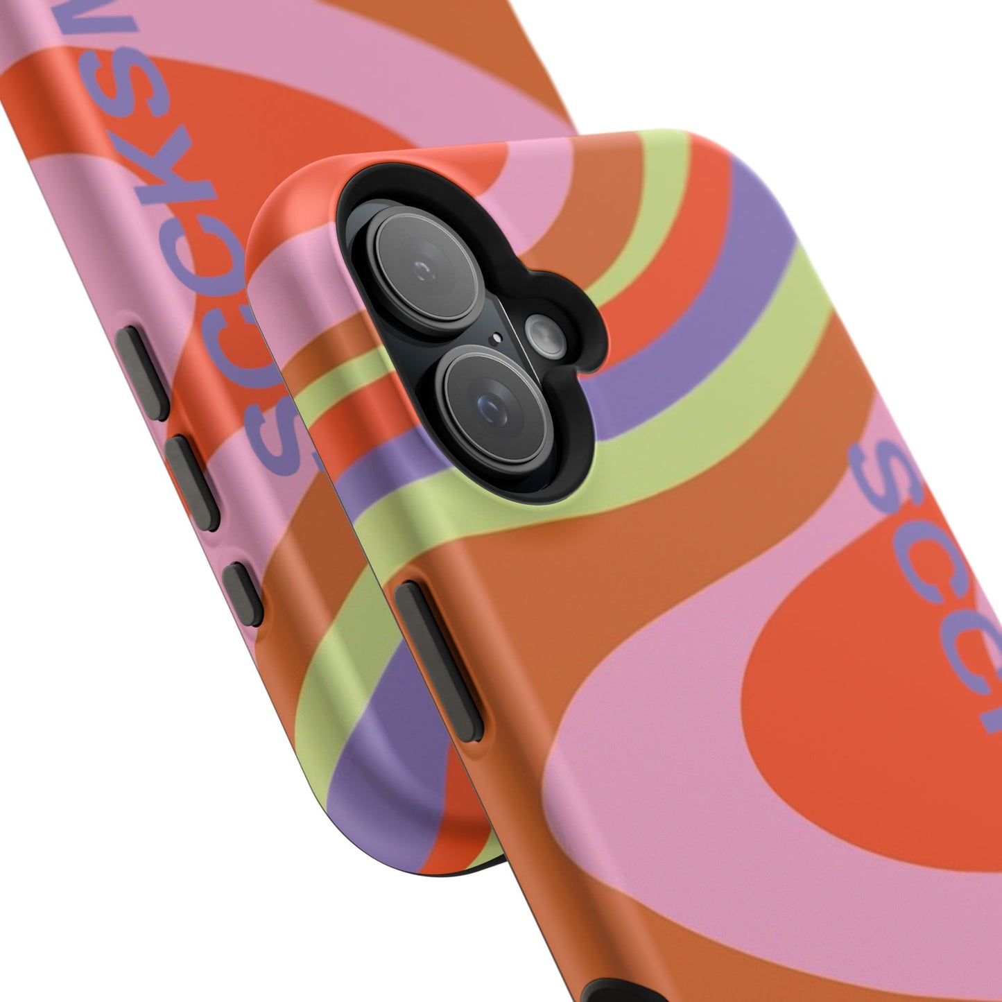 Curvy Swirl Phone Case for "IOS or Apple"