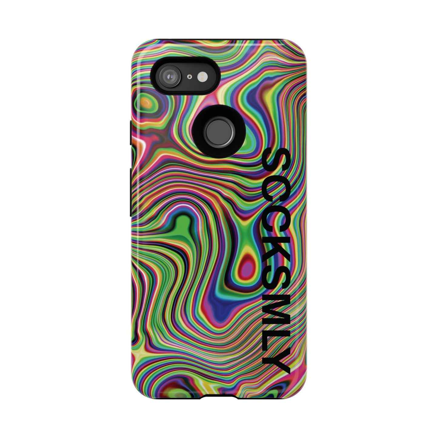 Acid Swirl Phone Case for Google Pixel