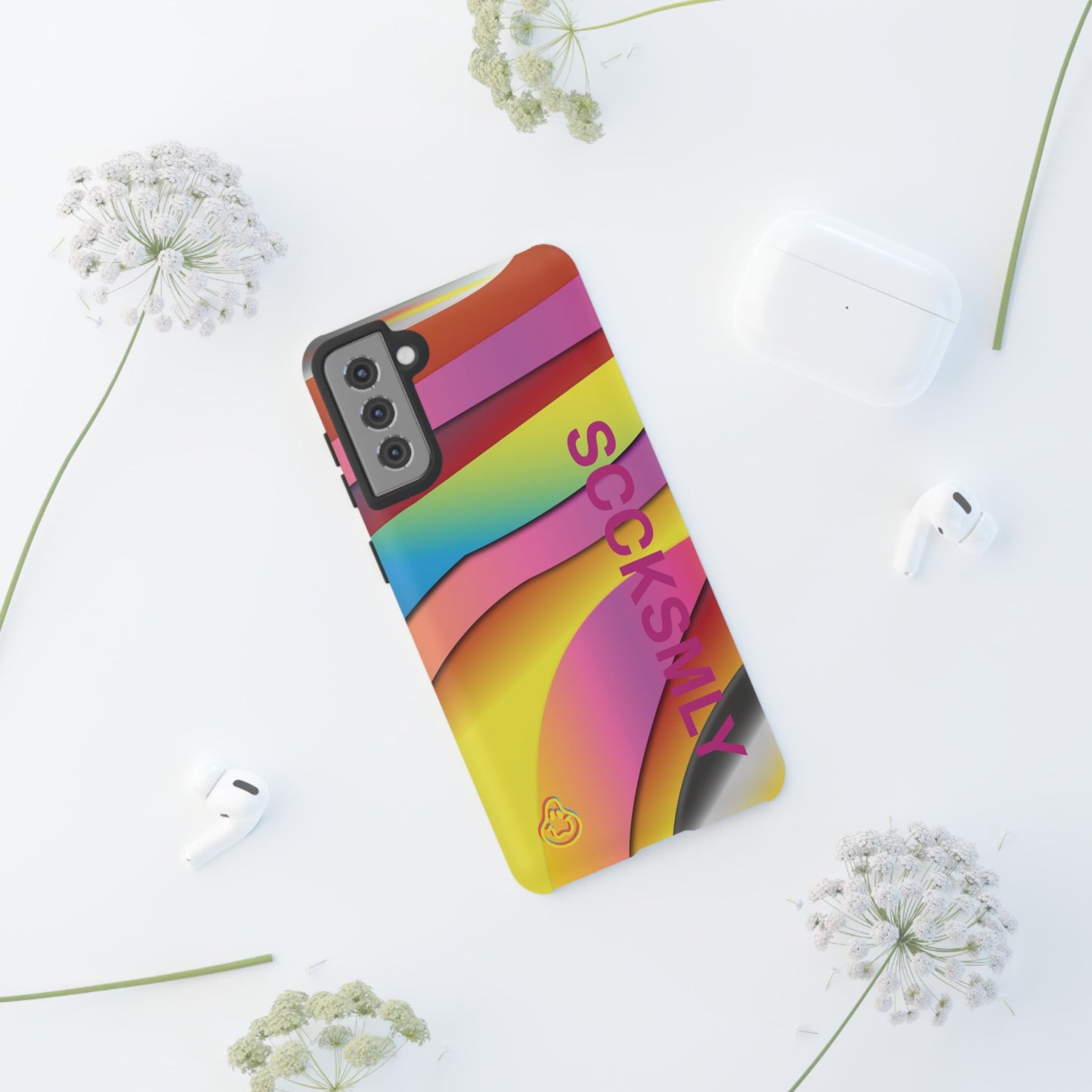 Modern Retro Rainbow Phone Case for Samsung