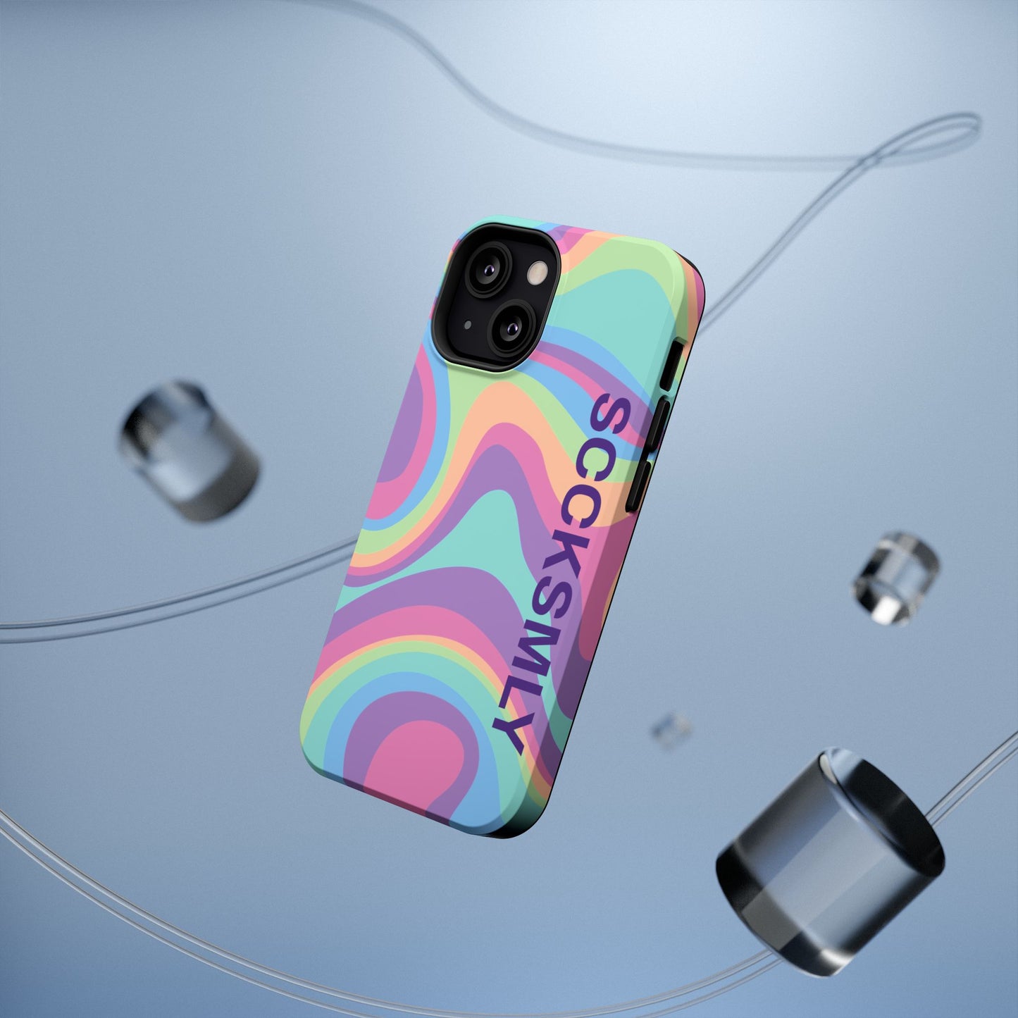 Pastel Swirl Phone Case for "IOS or Apple"