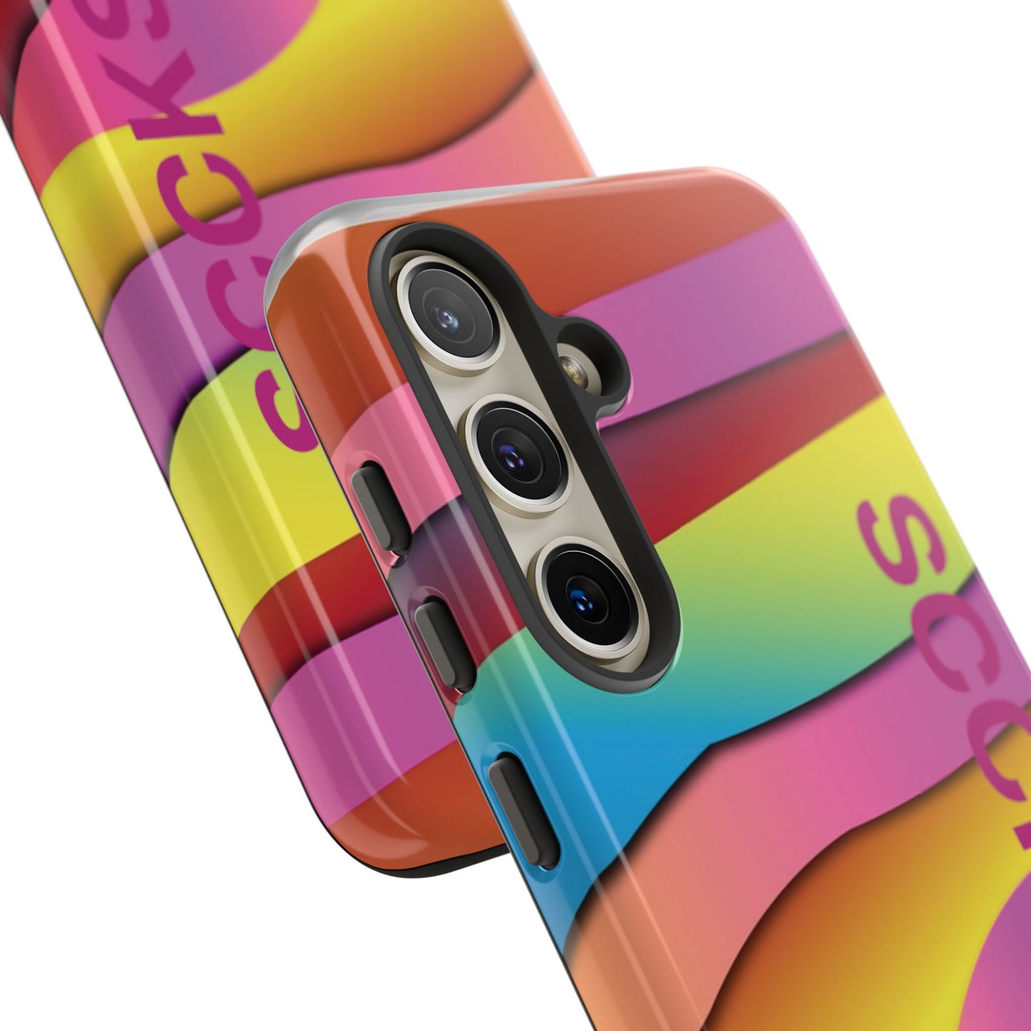 Modern Retro Rainbow Phone Case for Samsung