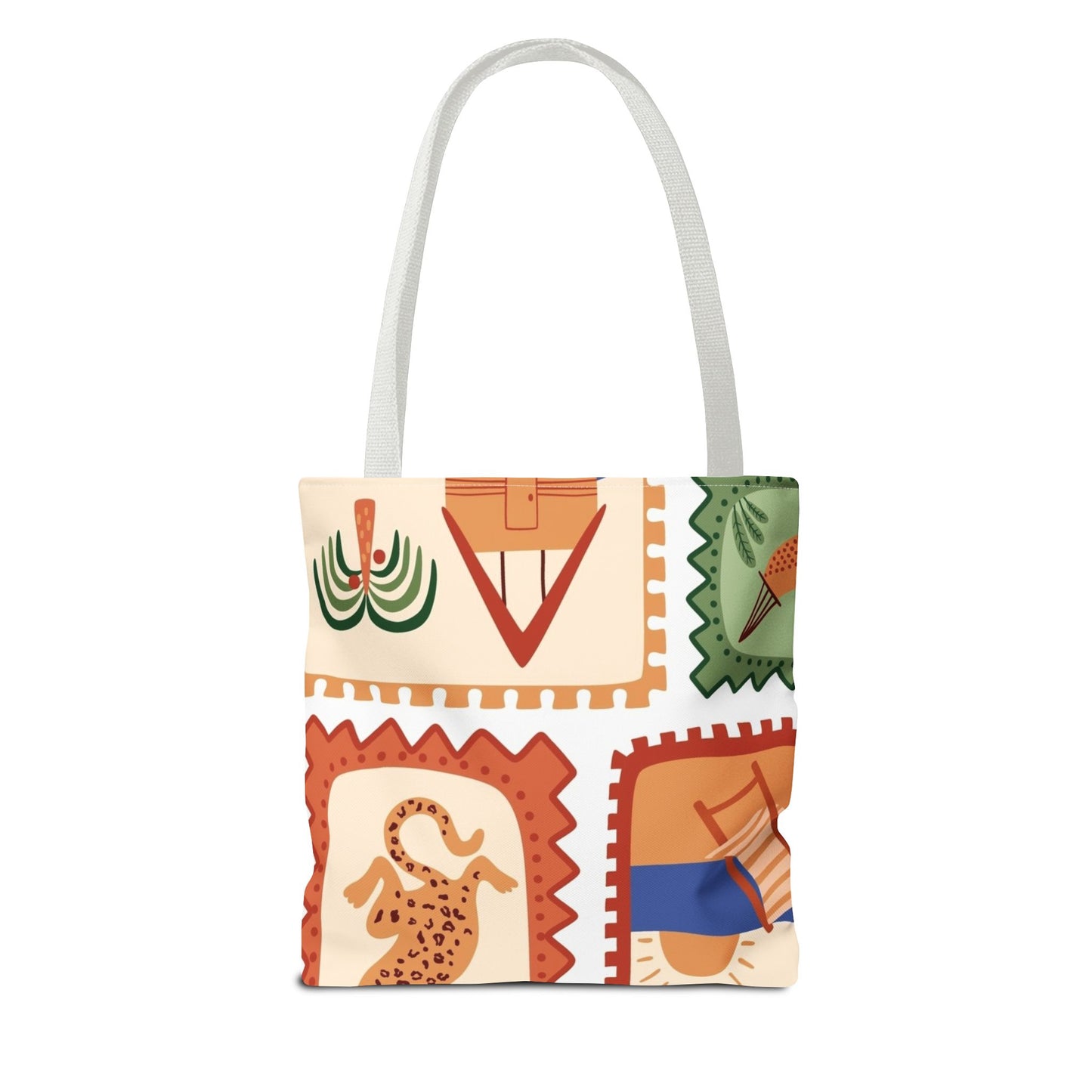 Tropical Print 13 x 13 Tote Bag