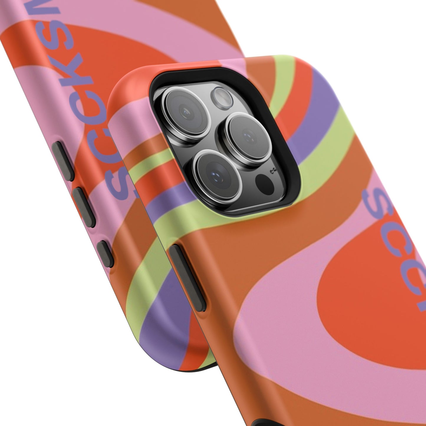 Curvy Swirl Phone Case for "IOS or Apple"