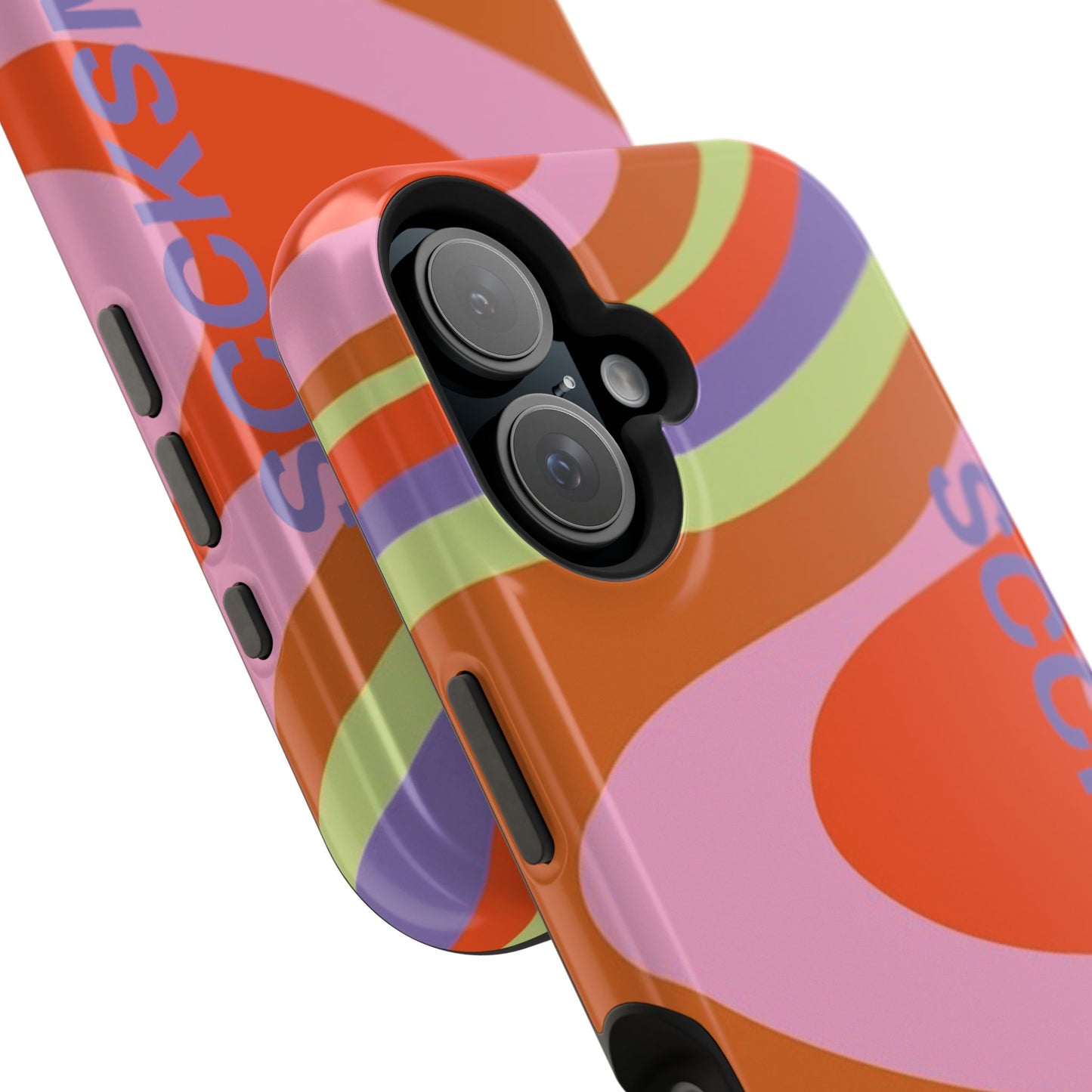 Curvy Swirl Phone Case for "IOS or Apple"