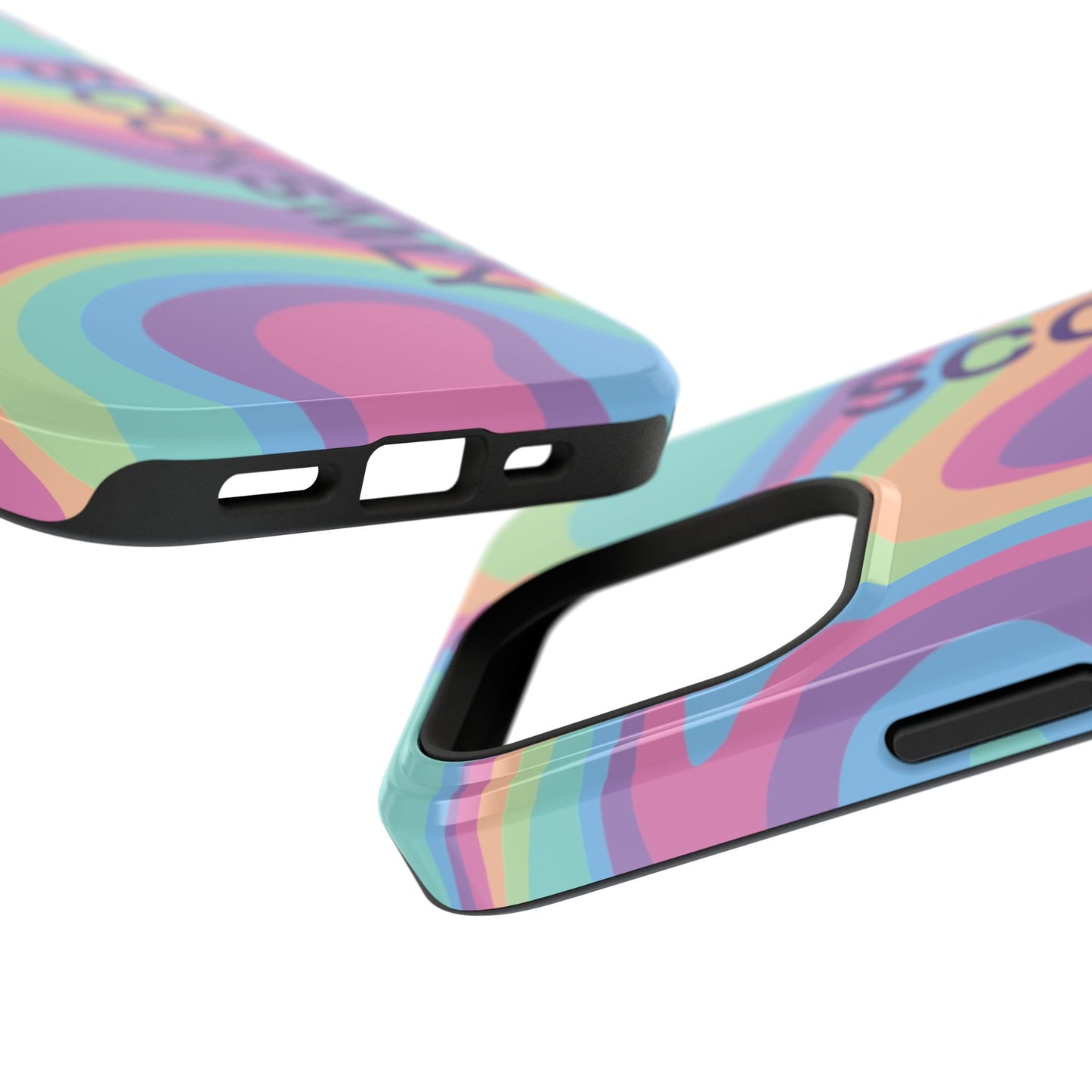 Pastel Swirl Phone Case for "IOS or Apple"