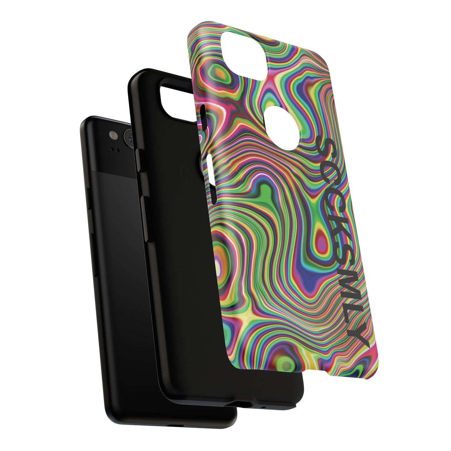 Acid Swirl Phone Case for Google Pixel