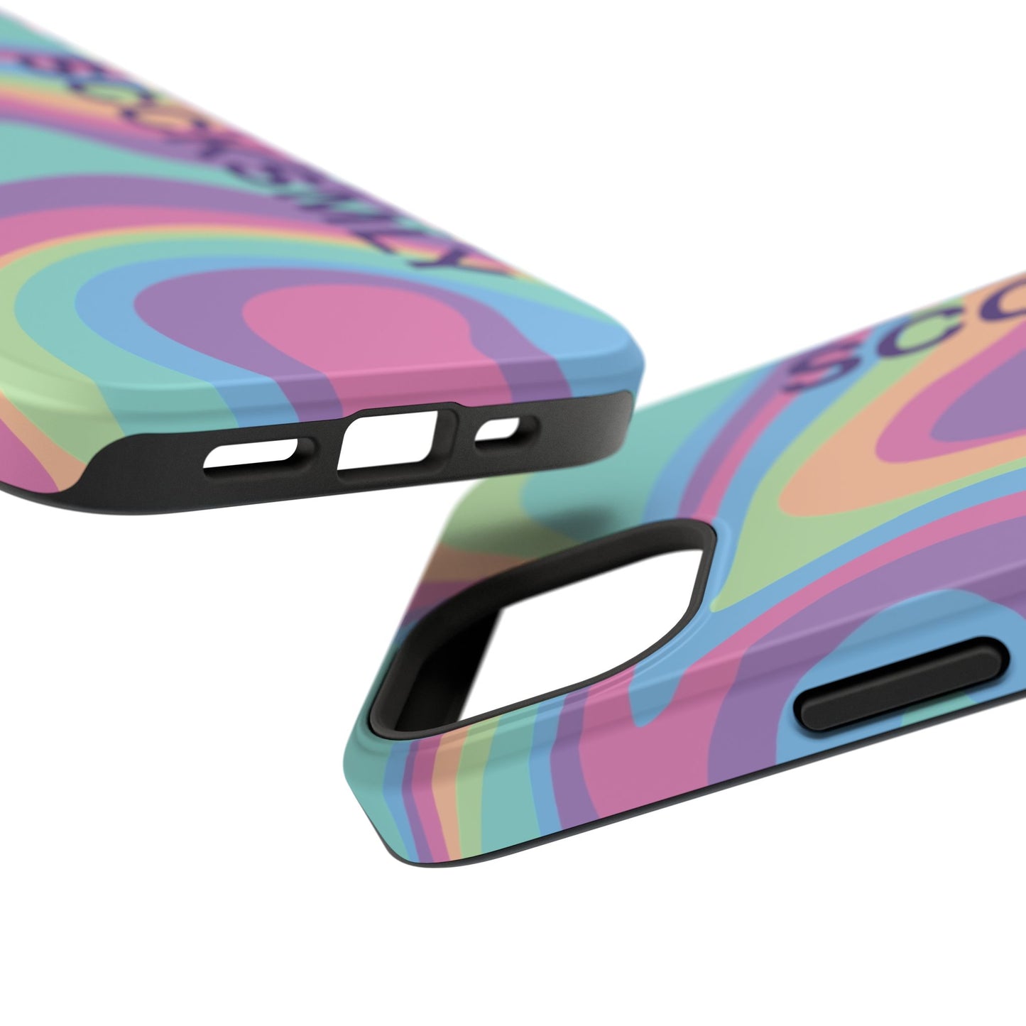 Pastel Swirl Phone Case for "IOS or Apple"