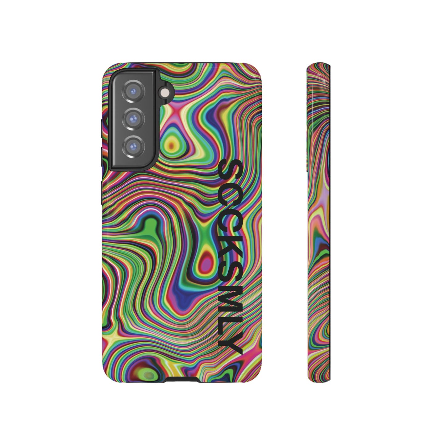 Acid Swirl Phone Case for Samsung