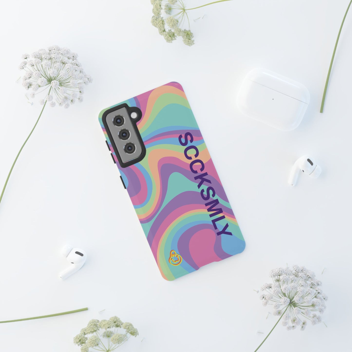 Pastel Swirl Phone Case for Samsung
