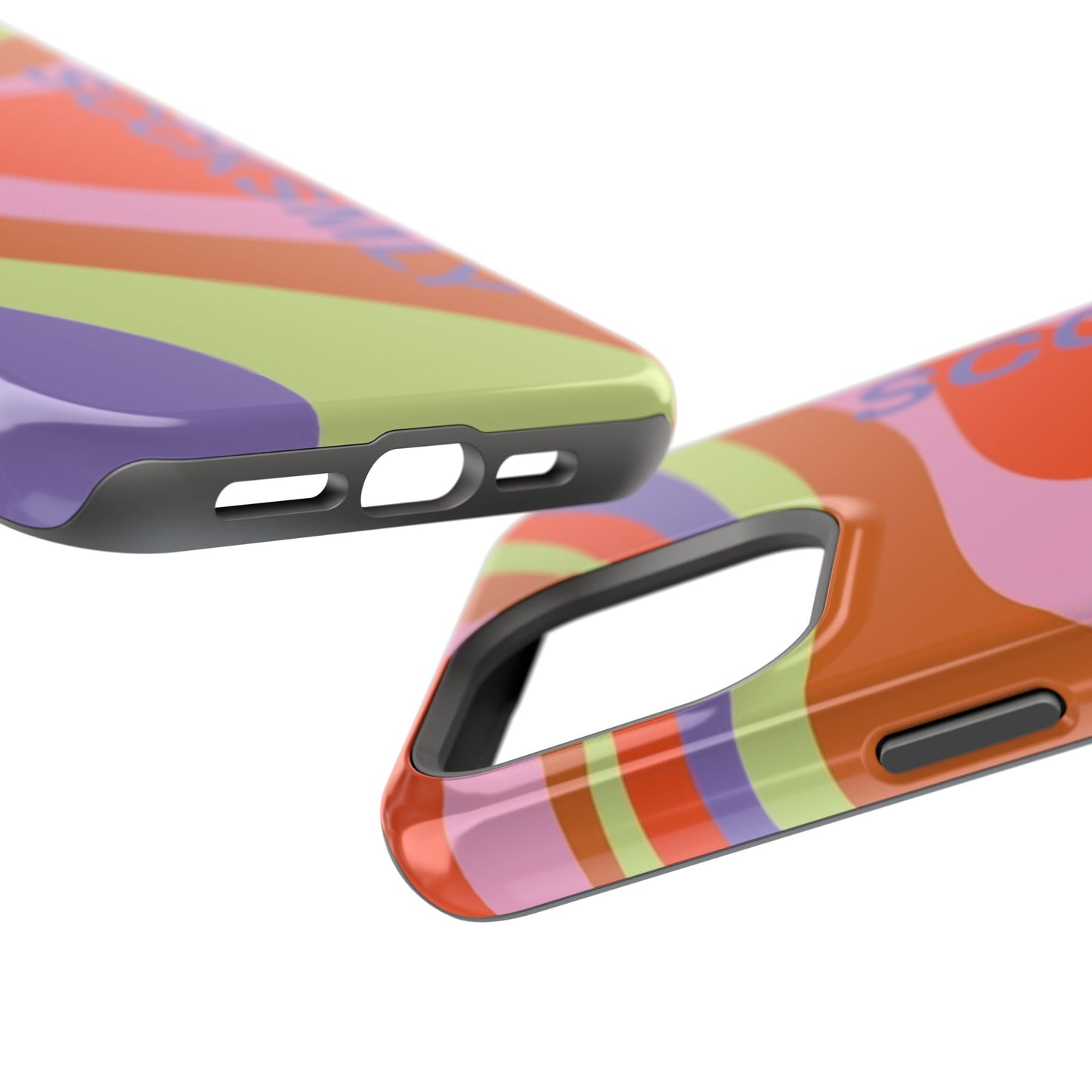 Curvy Swirl Phone Case for "IOS or Apple"
