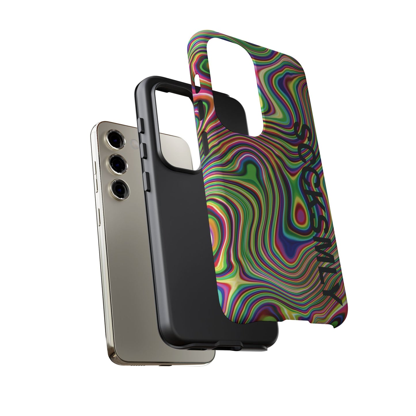 Acid Swirl Phone Case for Samsung