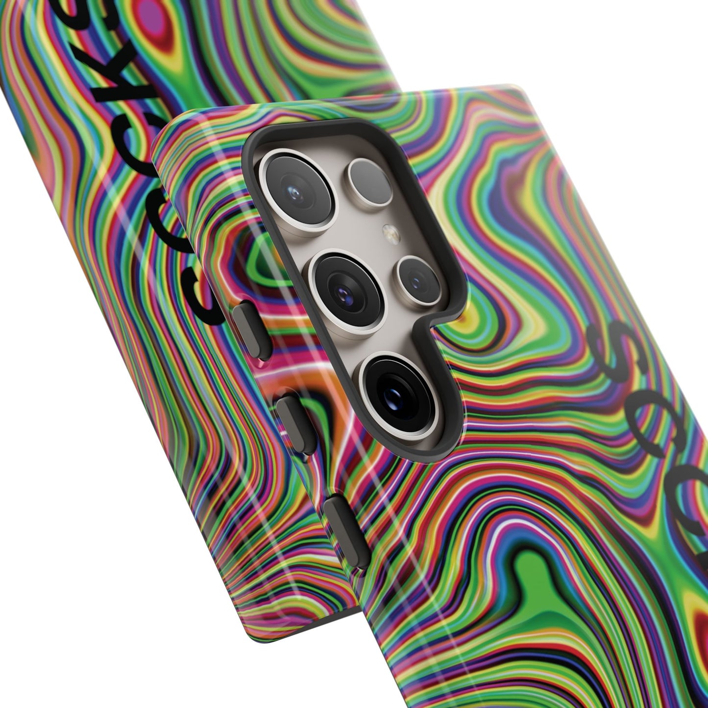 Acid Swirl Phone Case for Samsung