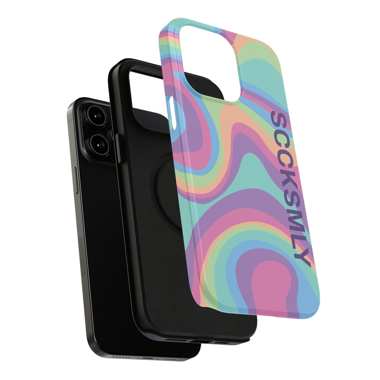 Pastel Swirl Phone Case for "IOS or Apple"