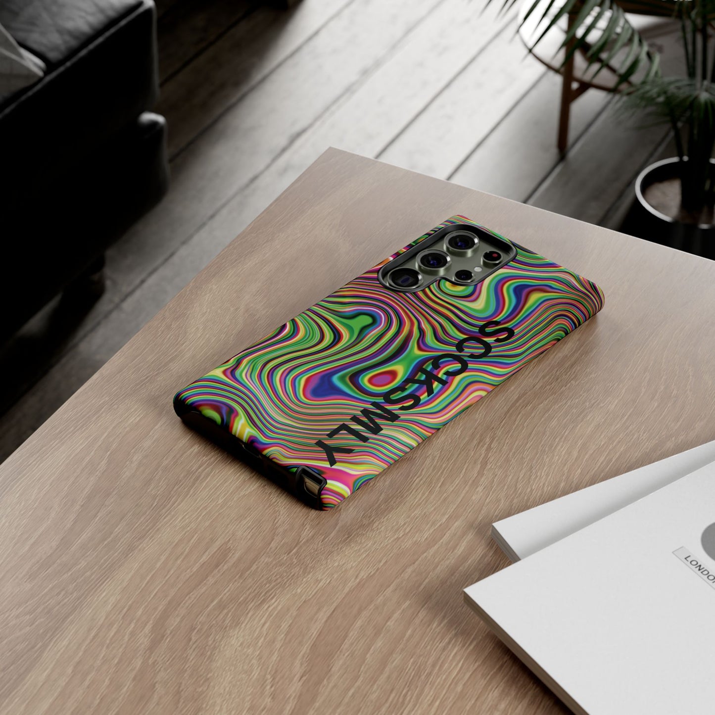 Acid Swirl Phone Case for Samsung