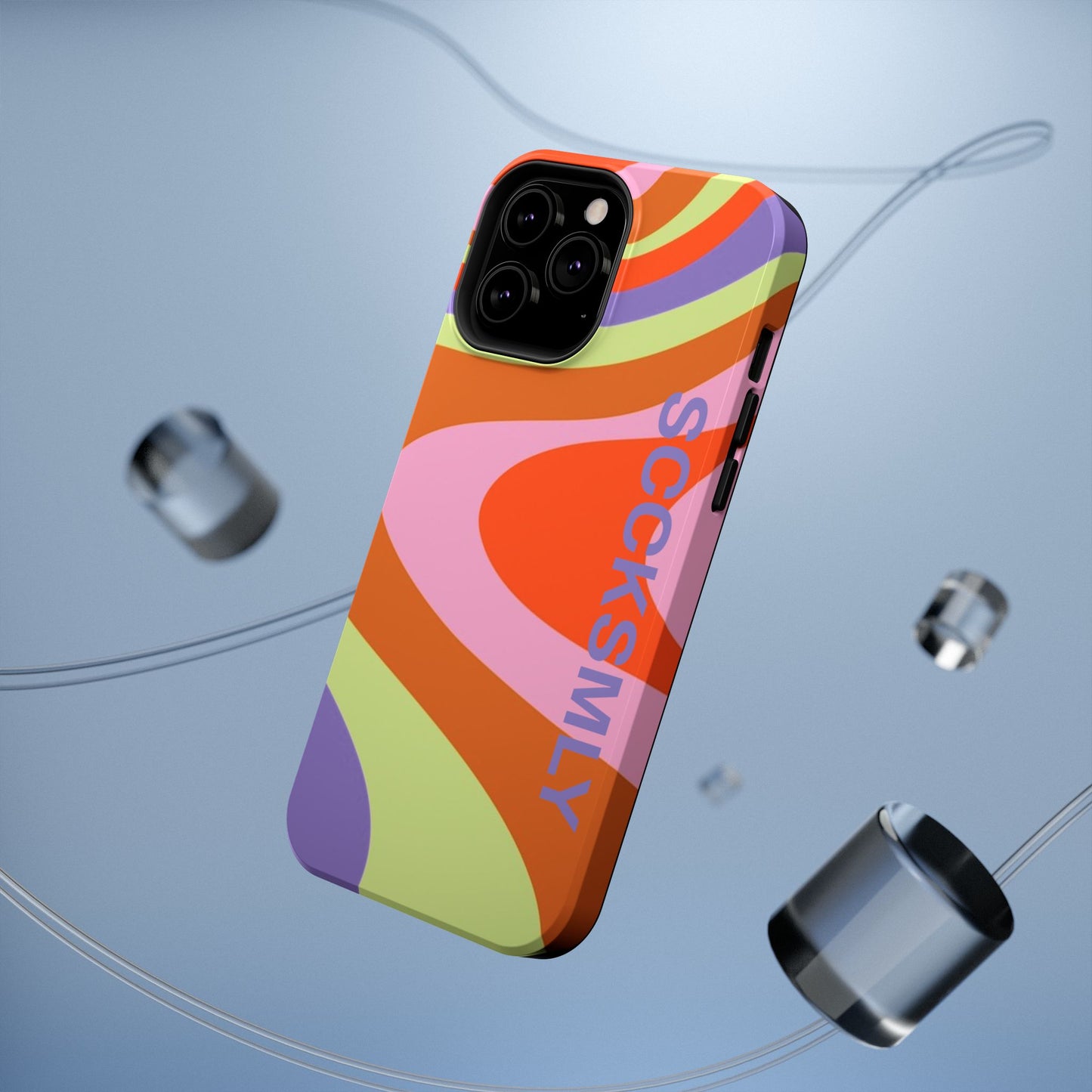 Curvy Swirl Phone Case for "IOS or Apple"