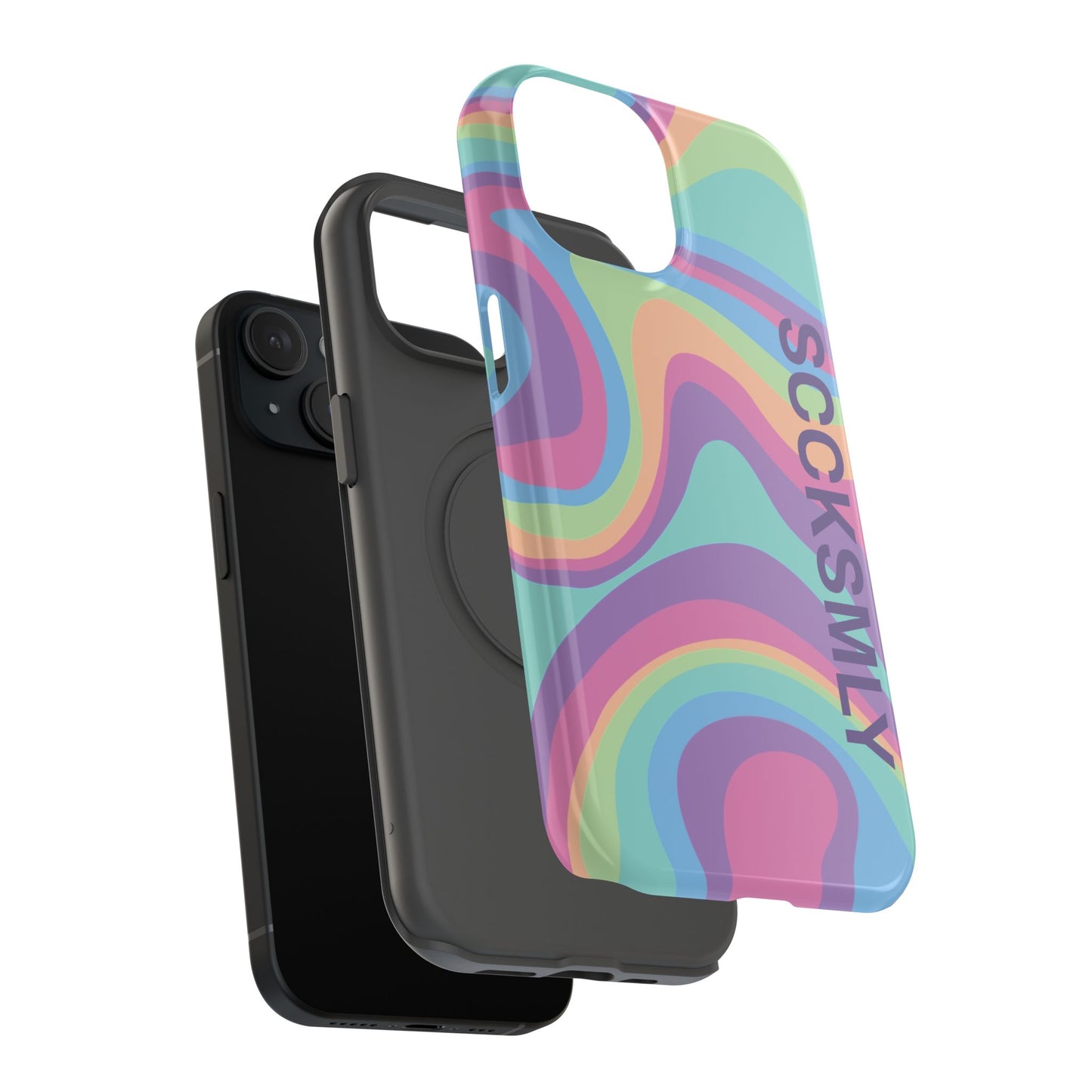 Pastel Swirl Phone Case for "IOS or Apple"