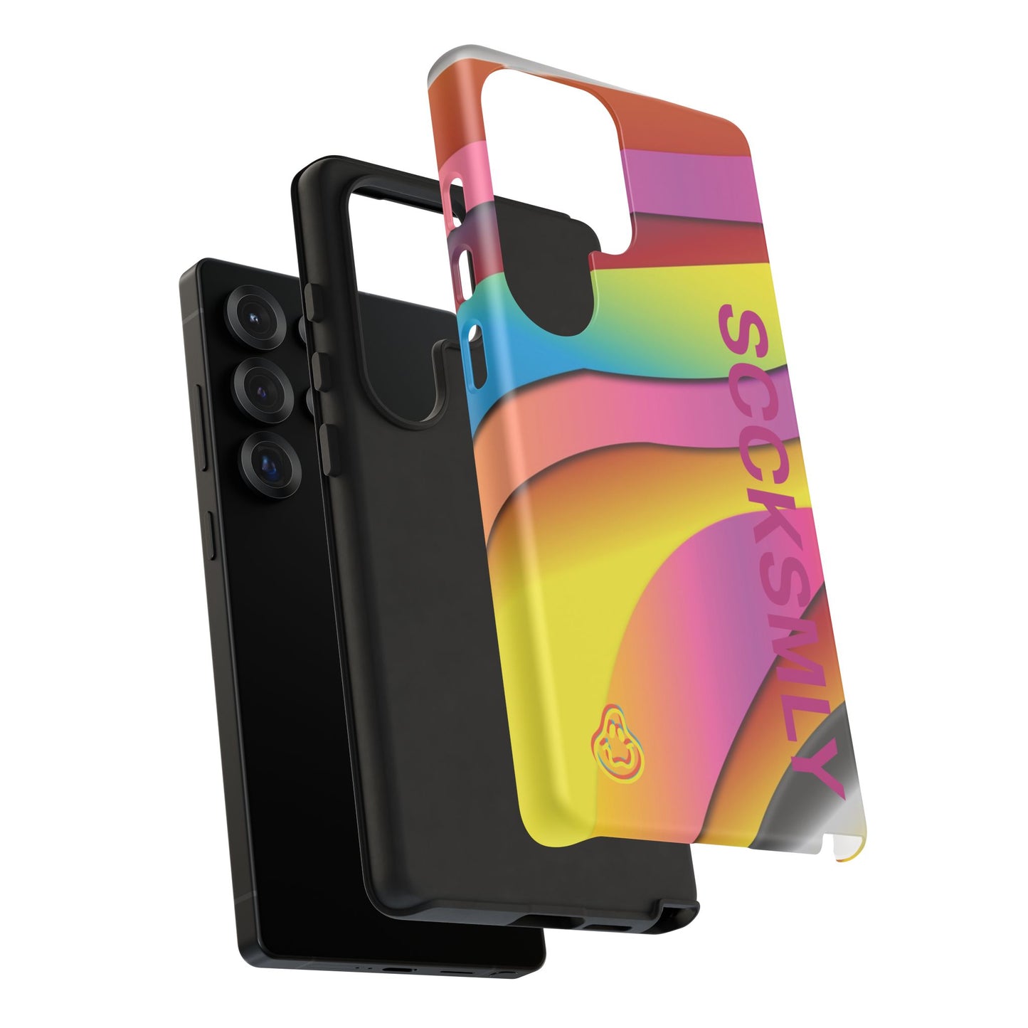 Modern Retro Rainbow Phone Case for Samsung