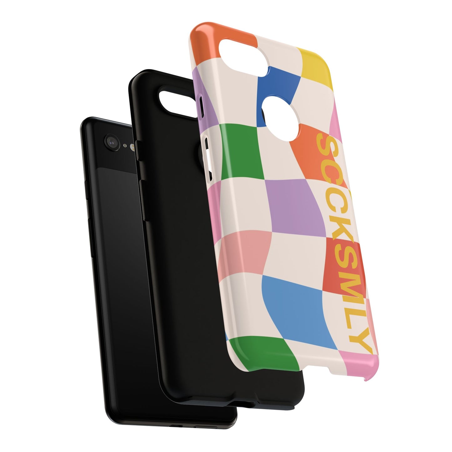 Flicker Checker Phone Case for Google Pixel