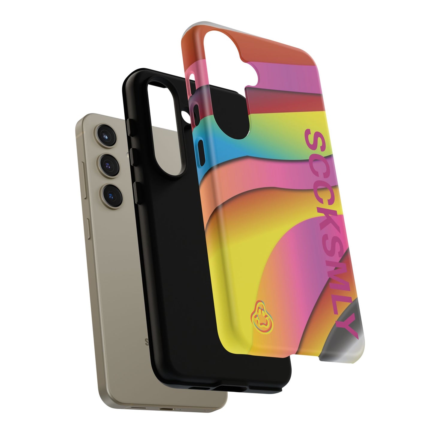 Modern Retro Rainbow Phone Case for Samsung