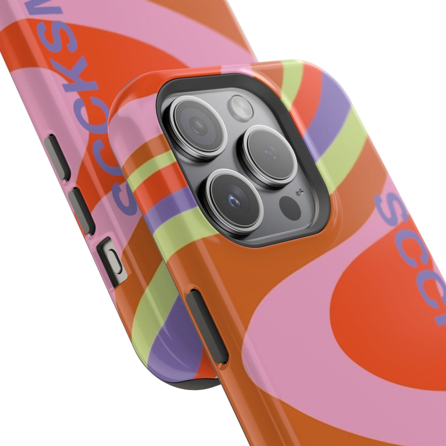 Curvy Swirl Phone Case for "IOS or Apple"