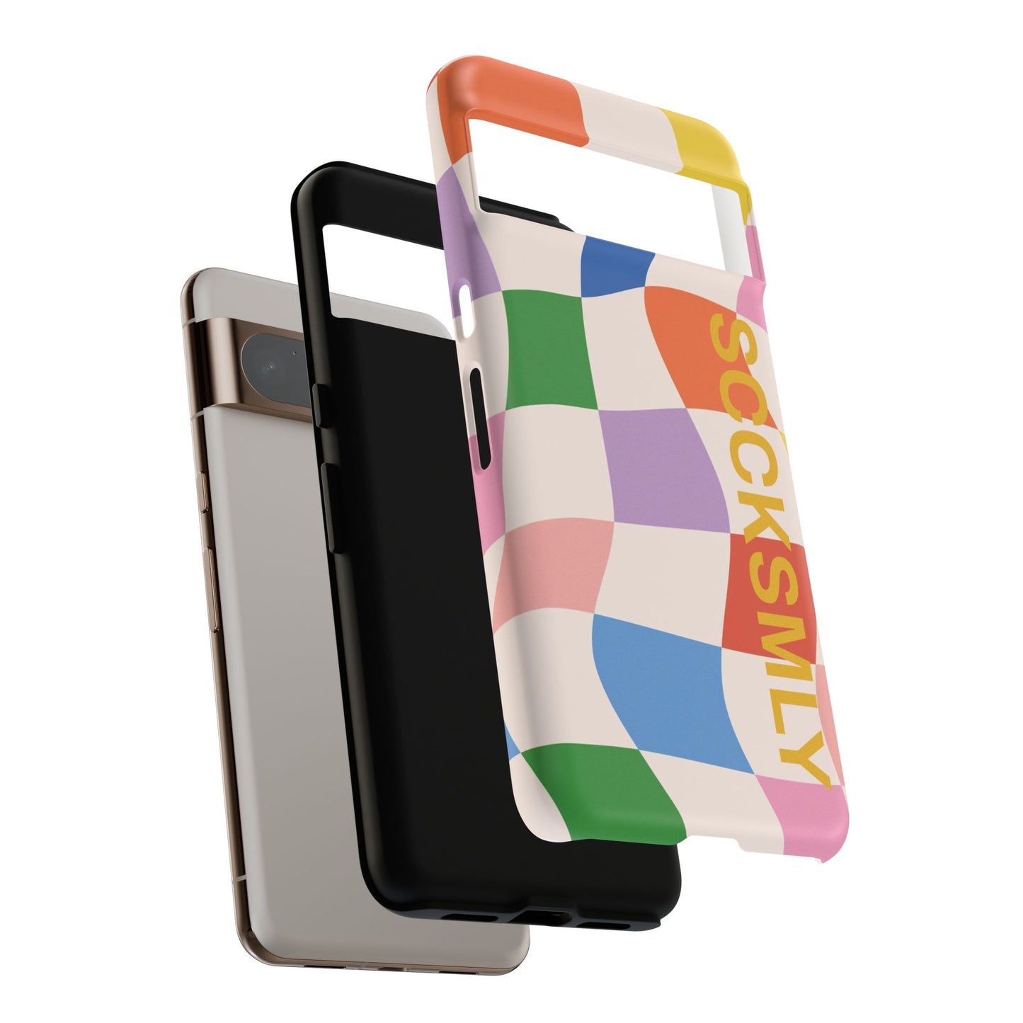 Flicker Checker Phone Case for Google Pixel
