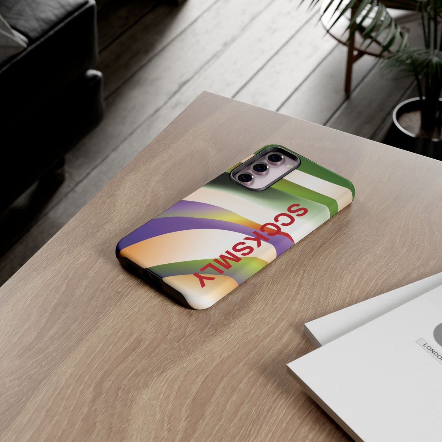 Green Waves Phone Case for Samsung