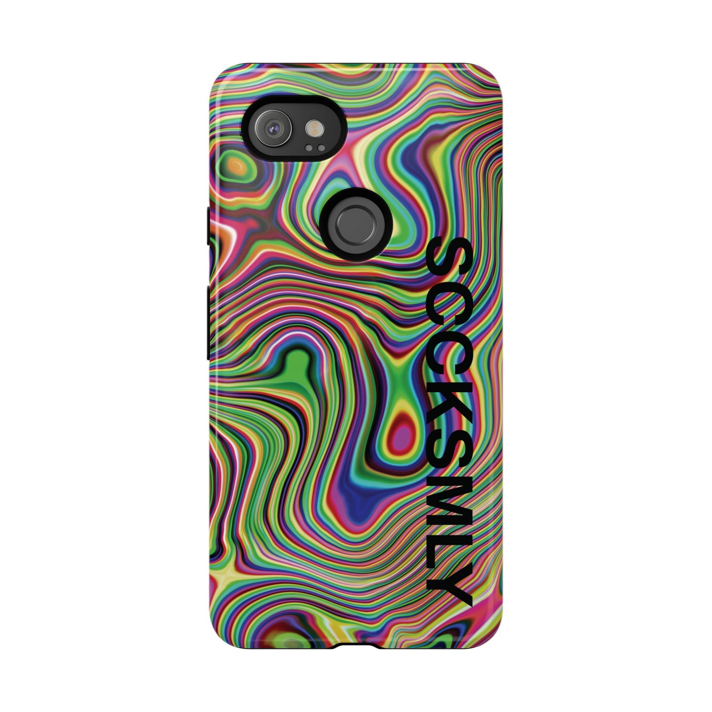 Acid Swirl Phone Case for Google Pixel