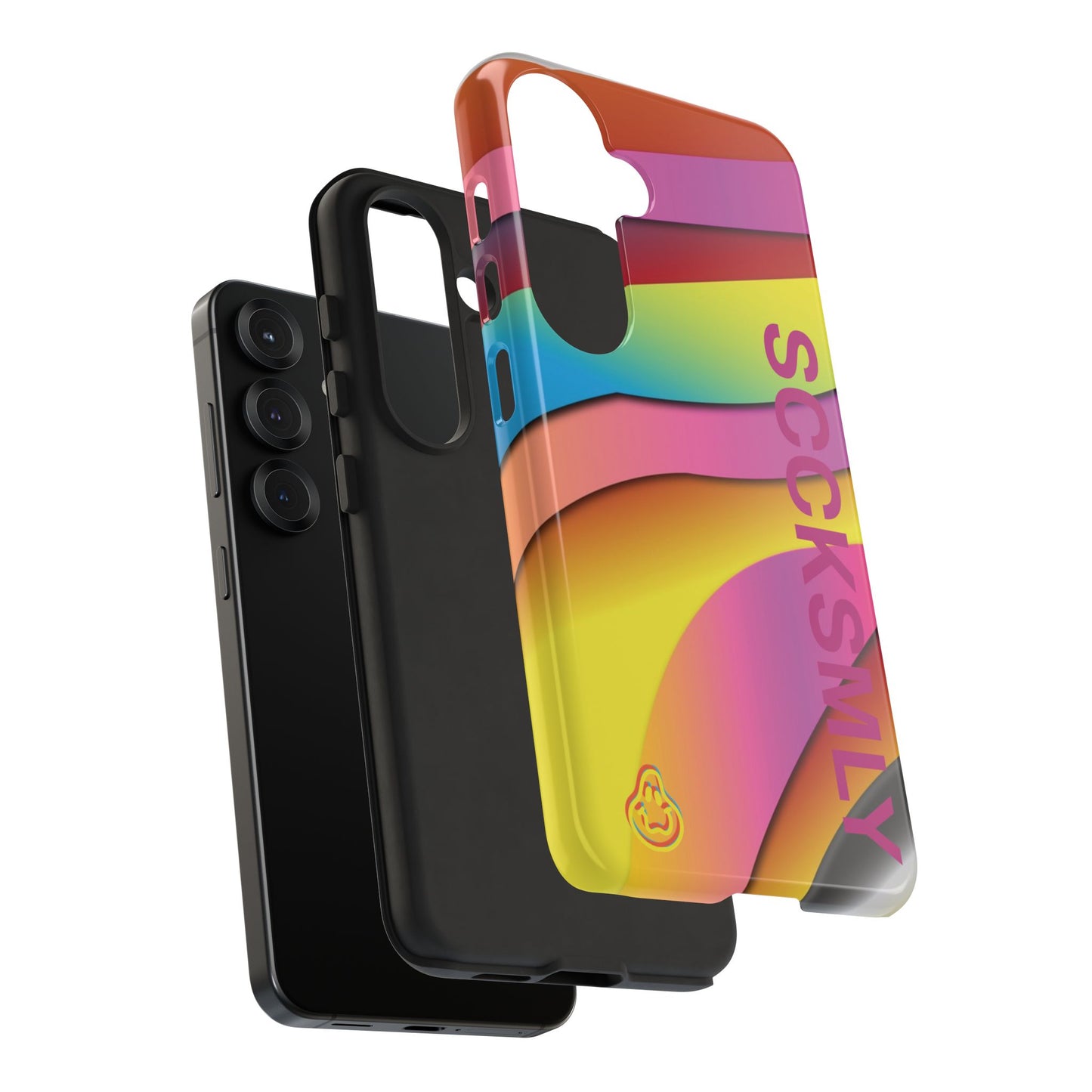 Modern Retro Rainbow Phone Case for Samsung